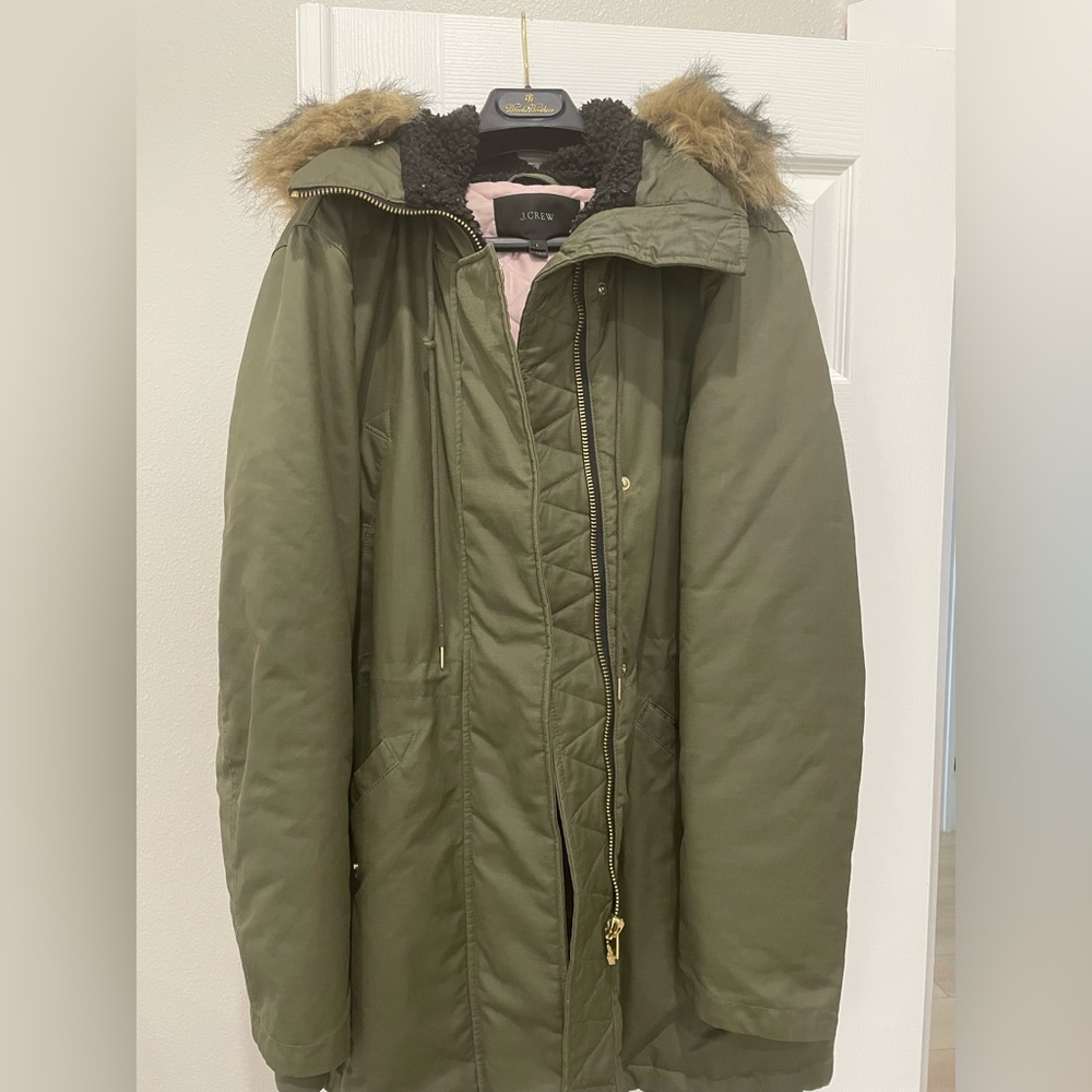 J. Crew Perfect Park size Large